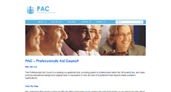 Desktop Screenshot of professionalsaid.org.uk