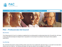 Tablet Screenshot of professionalsaid.org.uk
